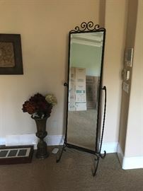 Standing mirror - tons of art picture frames