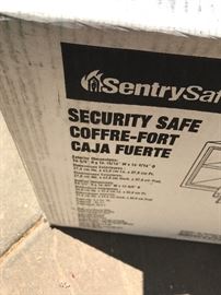 2 security safes - brand new never used