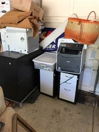 Brother office machine - does everything, file cabinets, boogie boards, office files