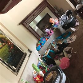 New baby items - some of the many - Picture sold