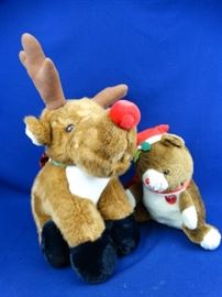 Christmas Bear & Rudolph