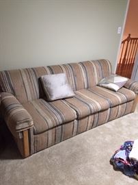 Sofa bed, old but new. Rarely used. ASKING $100