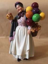 Another Royal Doulton Balloon lady, ask Kathy if interested. Not at this sale. ASKING 35