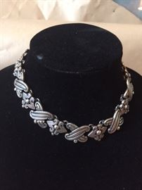 M. Martinez signed silver necklace $399