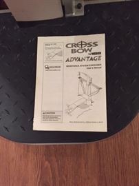 Cross Bow advance trainer manuel home gym ASKING $350