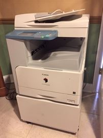 Fax,  copier, scanner for the office by Canon. Image runner 2018i w meter reading. Excellent condition, black ink only, paid $3000  8 years ago, ASKING $350. But not at Highland Park, but at Hawthorn Woods. Ask Kathy for details