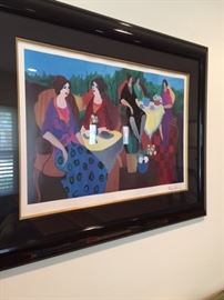 Tarkay print framed beautifully. ASKING $150