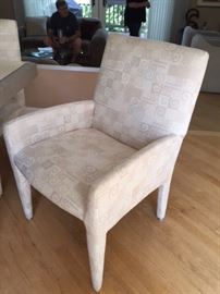 Fabric cover side chair for dining room table and buffet $2000