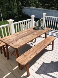 collapsible picnic table