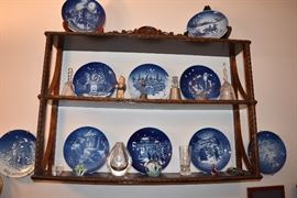 antique wall shelf
