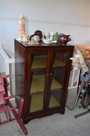 antique display case