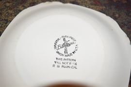 Ballerina Dish set