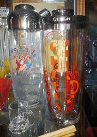 Vintage Cocktail Shakers