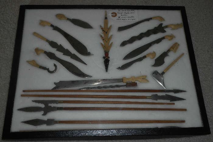 Vintage Hand Made Spears Collection