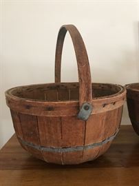 Antique baskets 