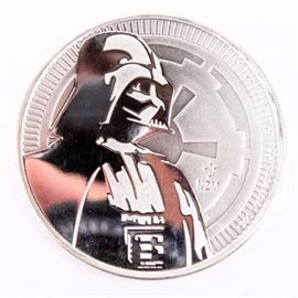 Lot 106 - Coin Niue $2 Darth Vader Proof Coin .999