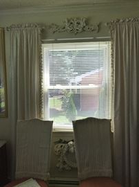 Drapes & Dining Room Chairs