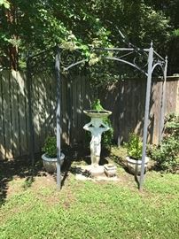 Gazebo & Bird Bath