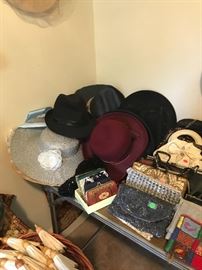 Lady's Hats & Purses