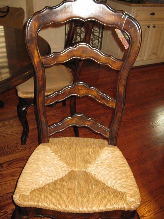 Chair without cushion cover