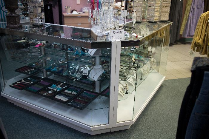 Jewelry Display cases.