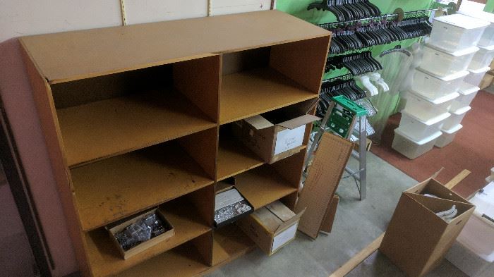 Shelves.