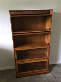 Tall attorney bookcase shelve