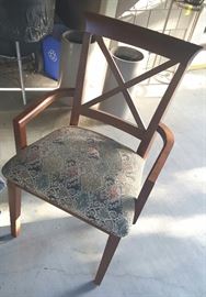 set of 10 matching dining chairs