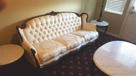 French Provincial style sofa-completely restored