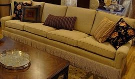 Fabulous 9 ft long custom made sofa