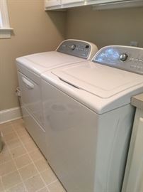 Whirlpool Washer and Dryer.  Approximately 3 years old with minimal use.