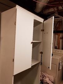 White Cabinet for Storage