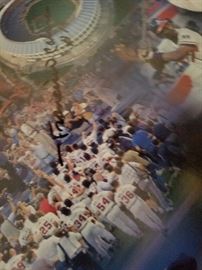 Atlanta Braves authentic signatures of some members of Championship Team