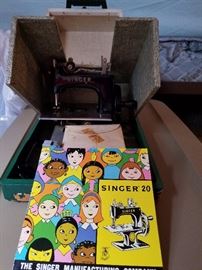 Vintage singer machine