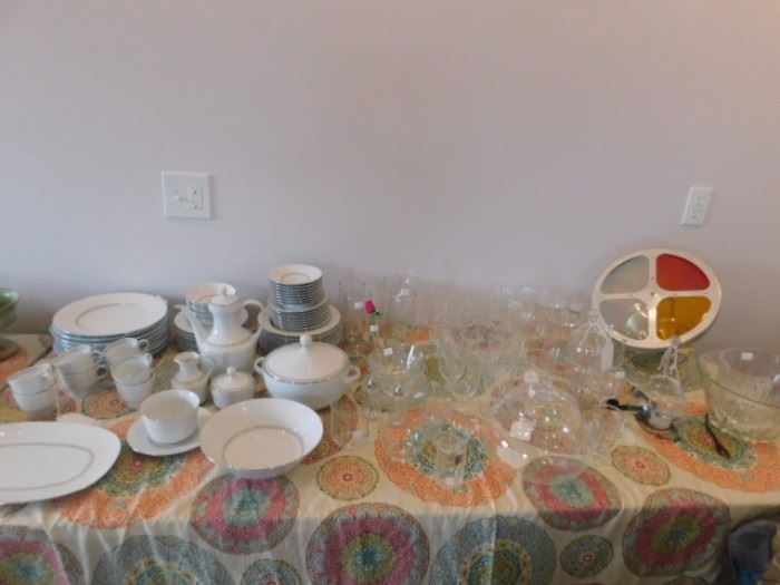 Princess house stemware,bowls and glasses  