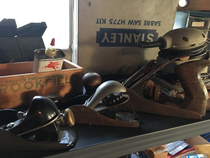 Hand planes plus other hand & power tools! 