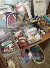 Knitting, needlepoint & craft supplies!! 