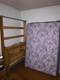 Vintage Full Size Bed Frame and Mattress