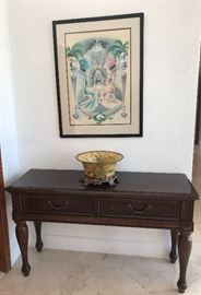 The decorative bowl is sold.