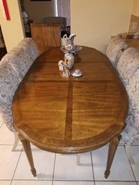 Formal Dining Table w/ 6 Chairs 