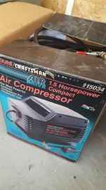 Air compressor   $30