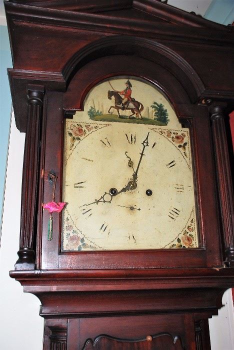 Grandfather Clock by W. Nicholas London C. 1820