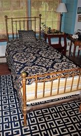 Hired Mans Brass Bed