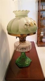 Electrifried hurricane lamp 