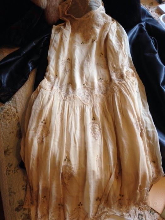 1920's wedding gown