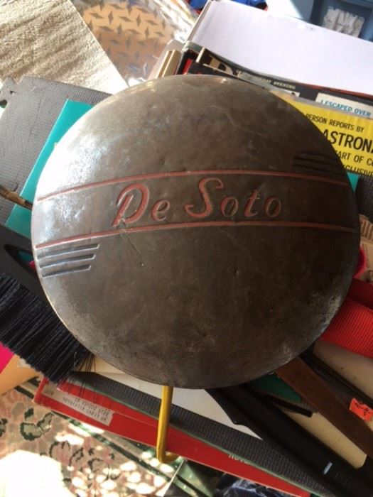DeSoto vintage hub cap