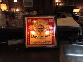 Budweiser clock