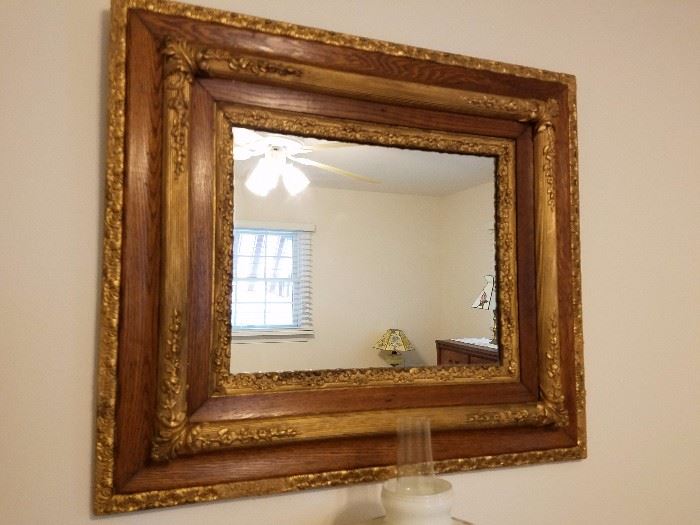 antique oak mirrors