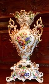 Paris porcelain vase