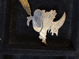 Sterling silver pin 1/2 off